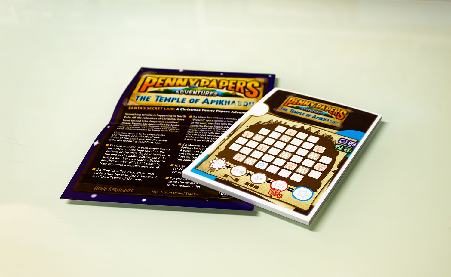 Brettspiel-Adventskalender 20 Türchen Penny Papers