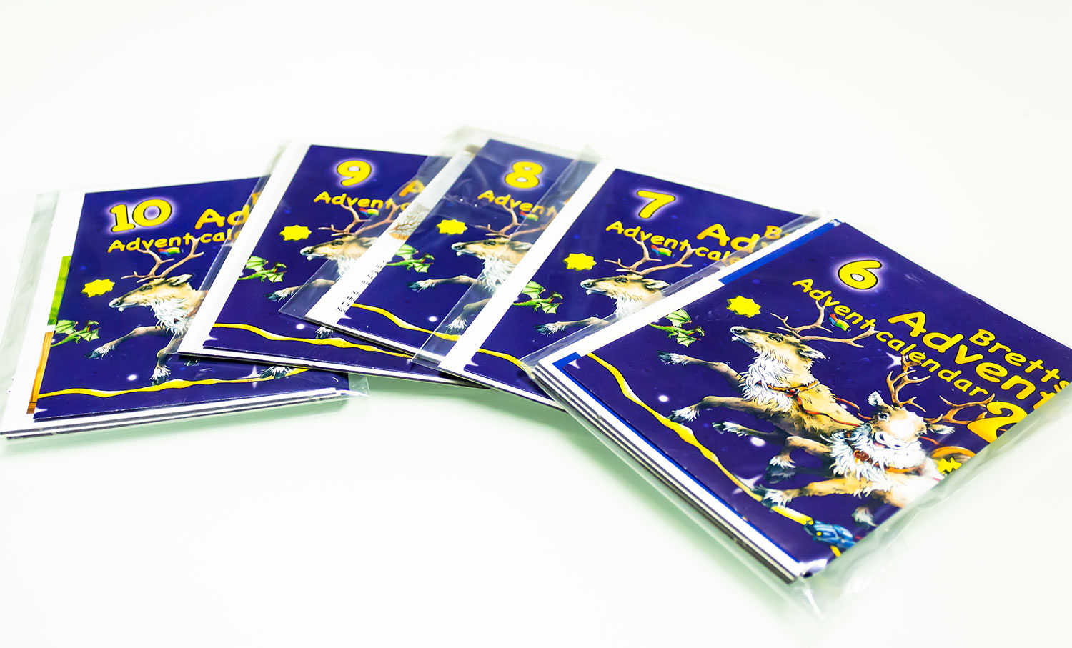 Brettspiel-Adventskalender Tag 6-10 in Bildern