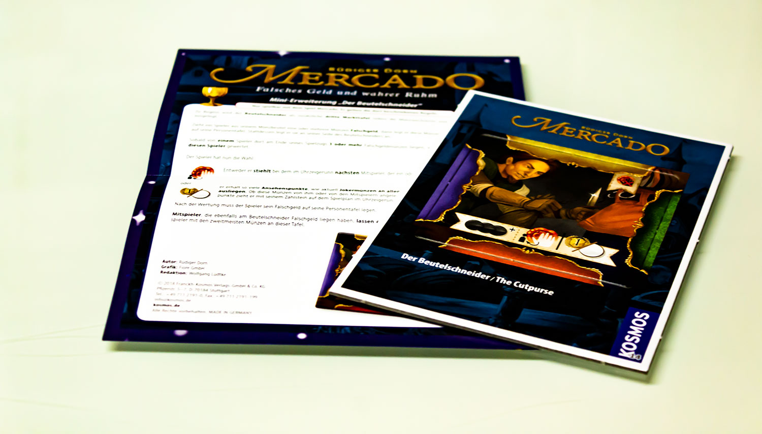 Brettspiel-Adventskalender 14 Türchen / Mercado