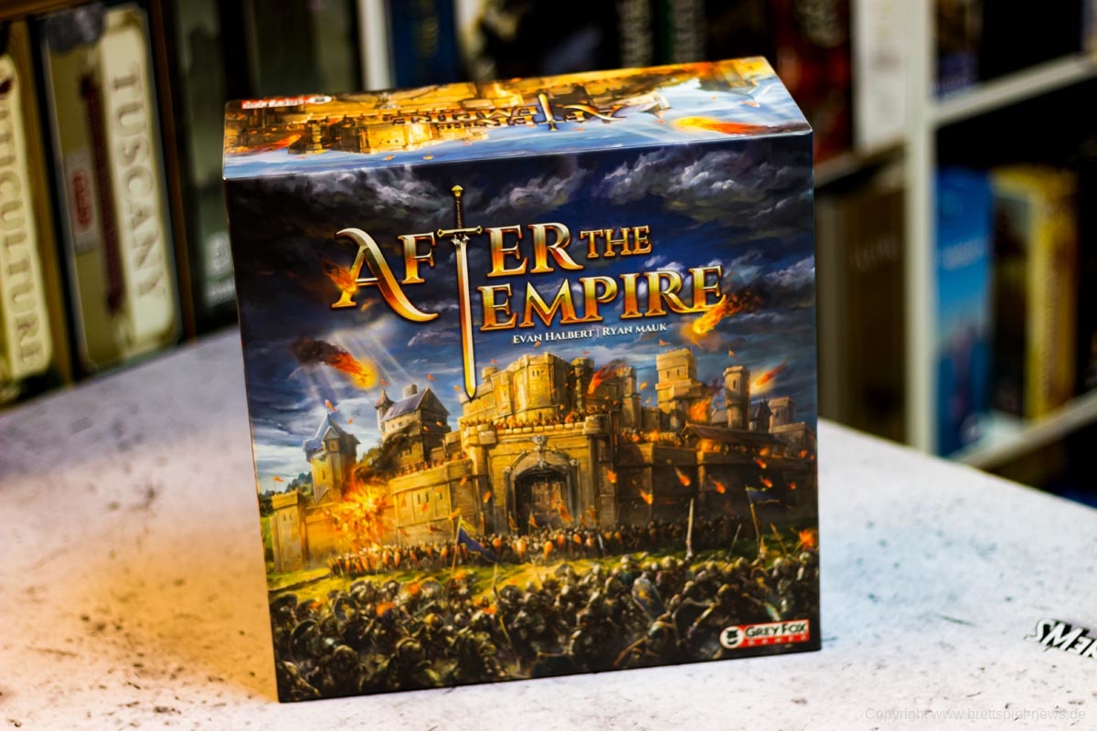 AFTER THE EMPIRE // Bilder des Spielmaterials