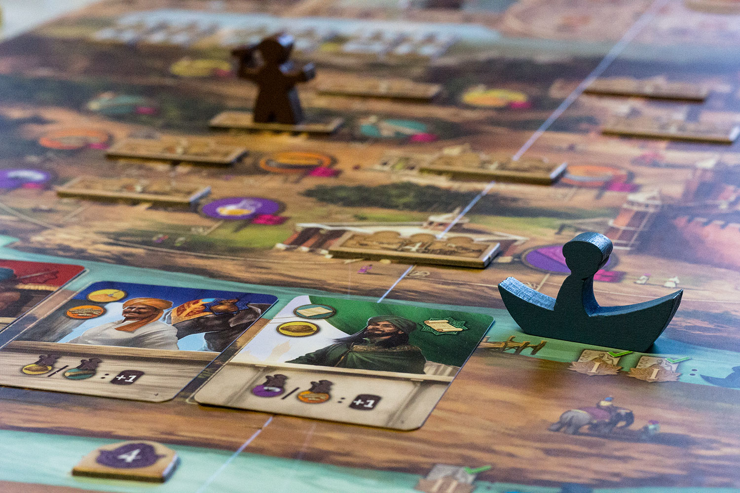 Test: Agra – Eine Reise nach Indien im Jahr 1572, Brettspiel