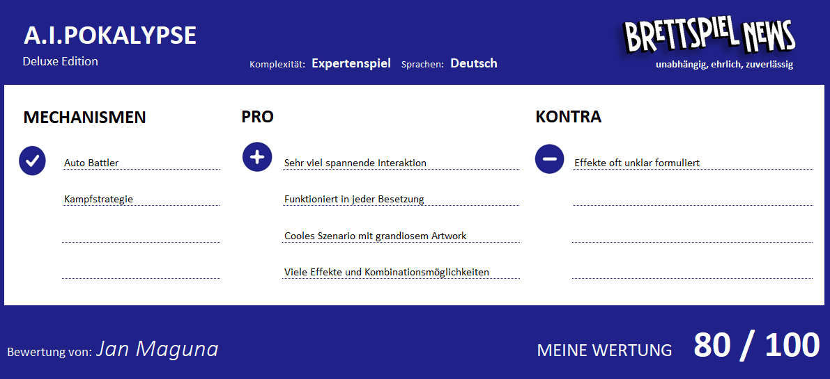 wertung zweite Meinung