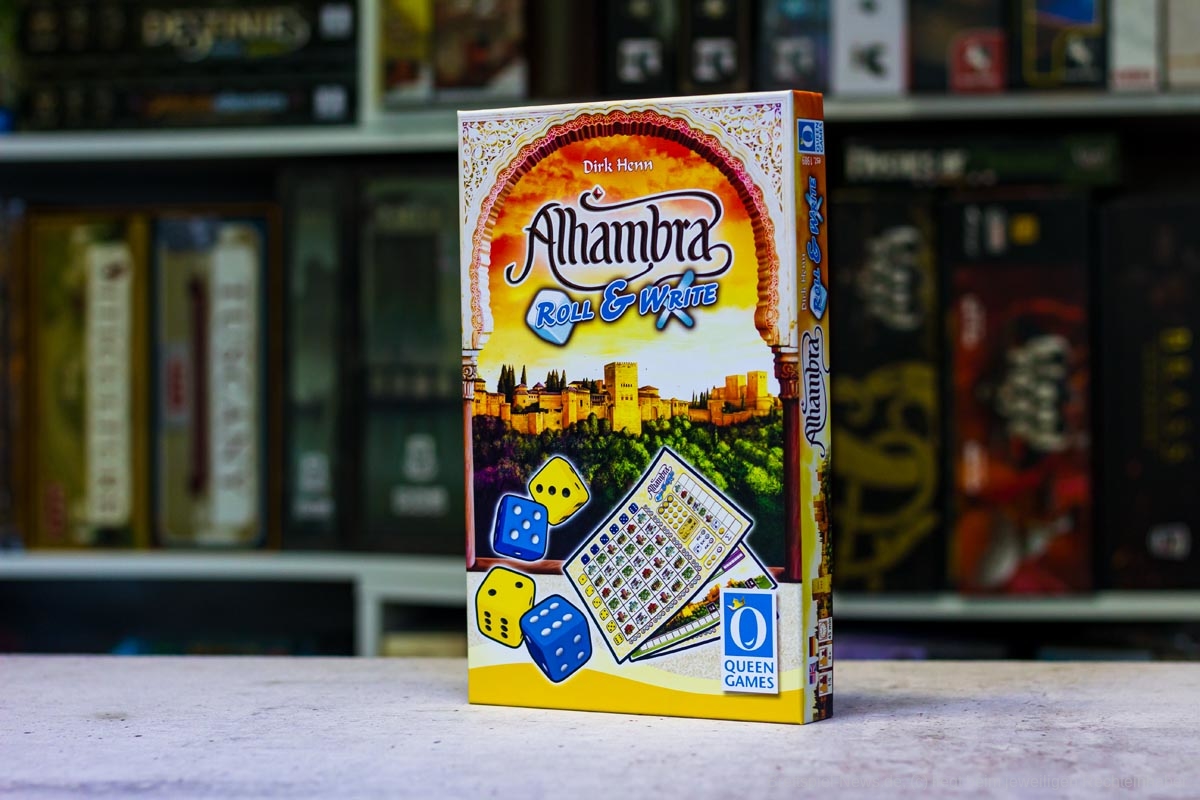 ALHAMBRA ROLL & WRITE // wurde veröffentlicht