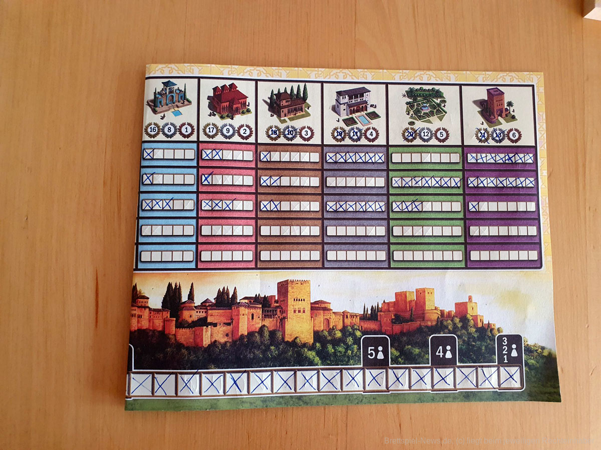 alhambra roll and write 103