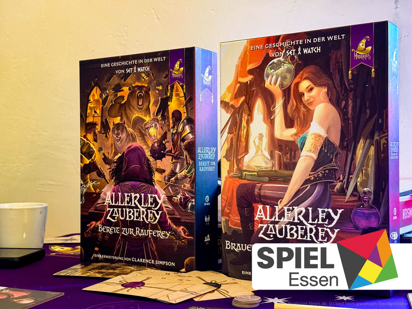 Erster Eindruck zu Allerley Zauberey inkl aller Erweiterungen