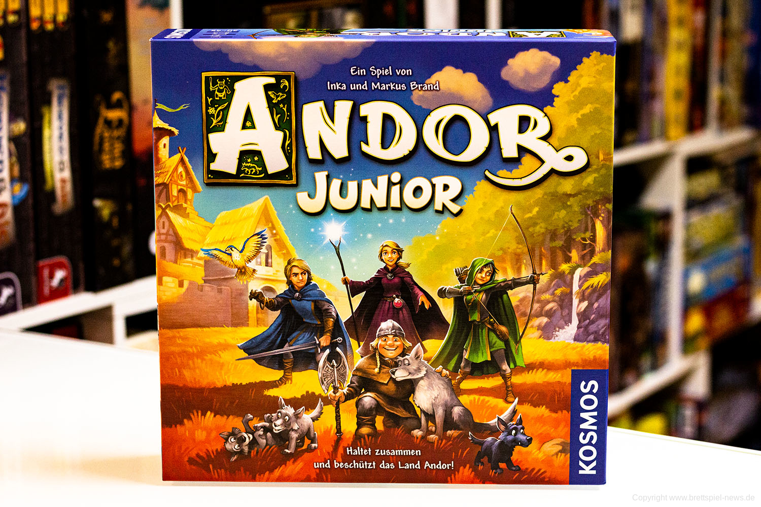 ANDOR JUNIOR // Erste Bilder vom Spielmaterial