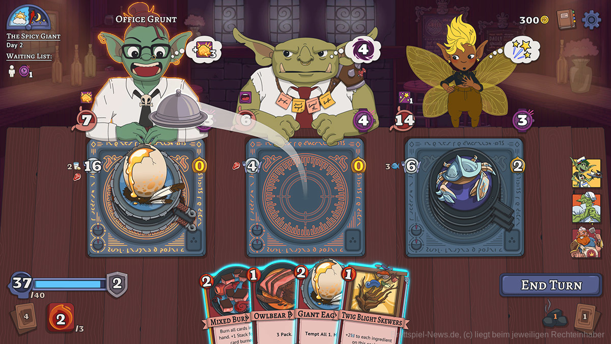 Arcane Eats screenshot 1 feeding