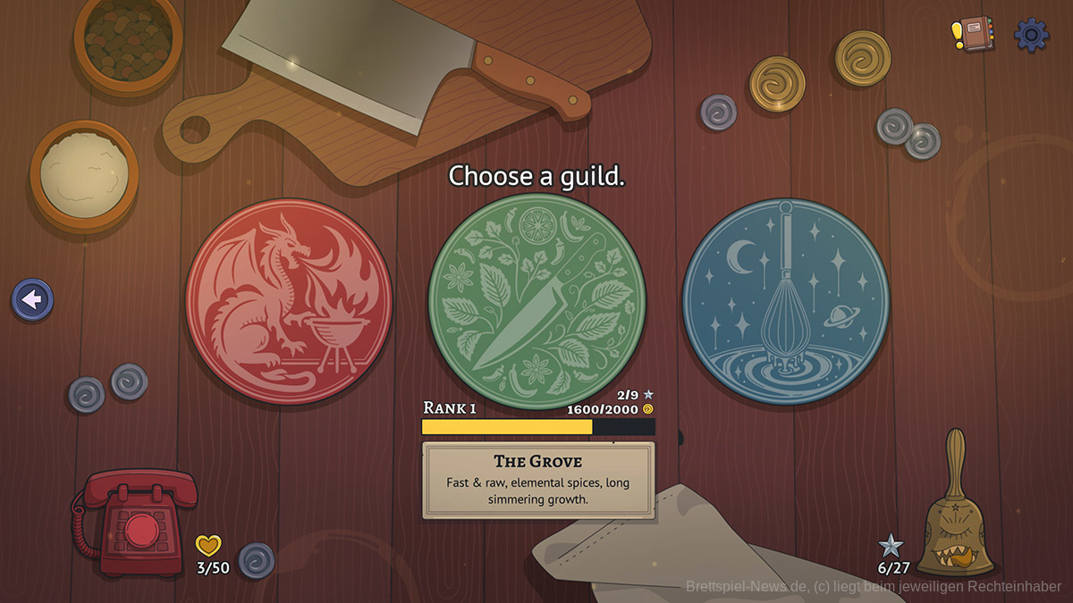 Arcane Eats screenshot 8 guilds