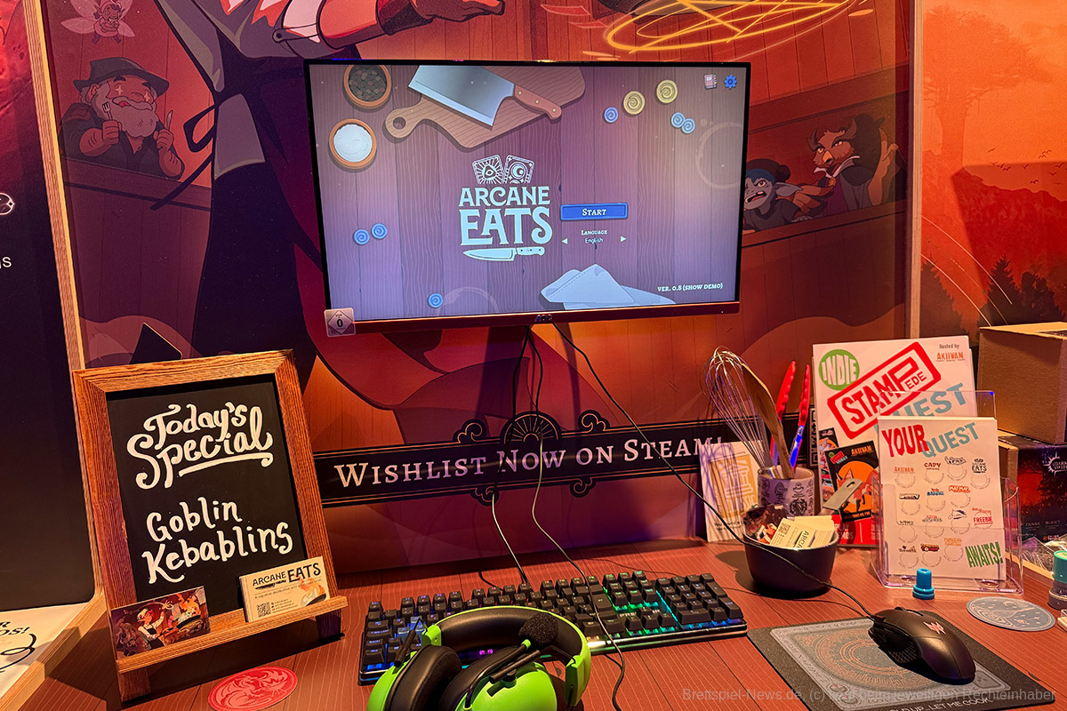 Deckbau wie bei Slay The Spire trifft auf Küche: Arcane Eats