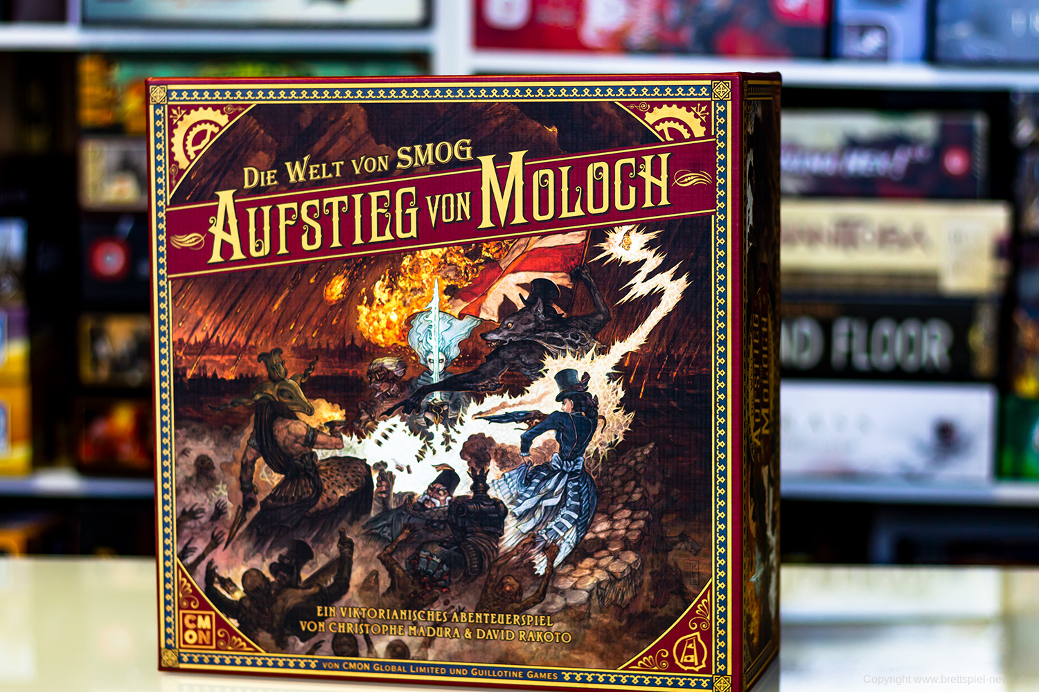 DIE WELT VON SMOG // Erste Bilder vom Spielmaterial 