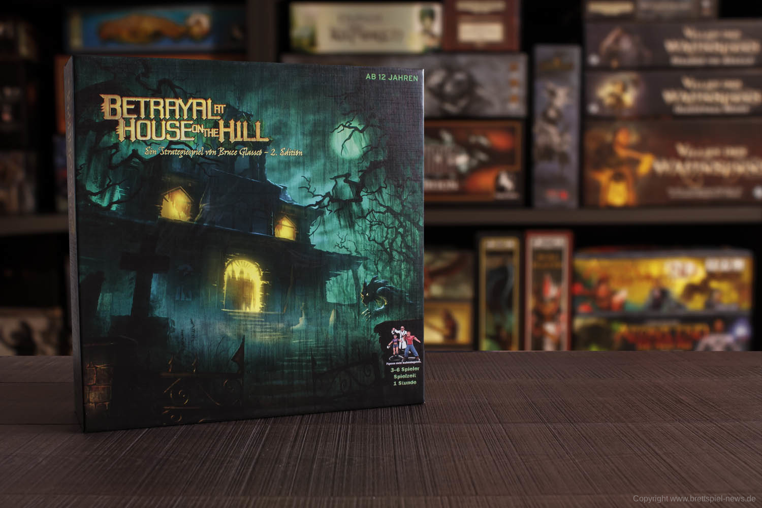 BETRAYAL AT HOUSE ON THE HILL (dt.) // Bilder vom Spielmaterial