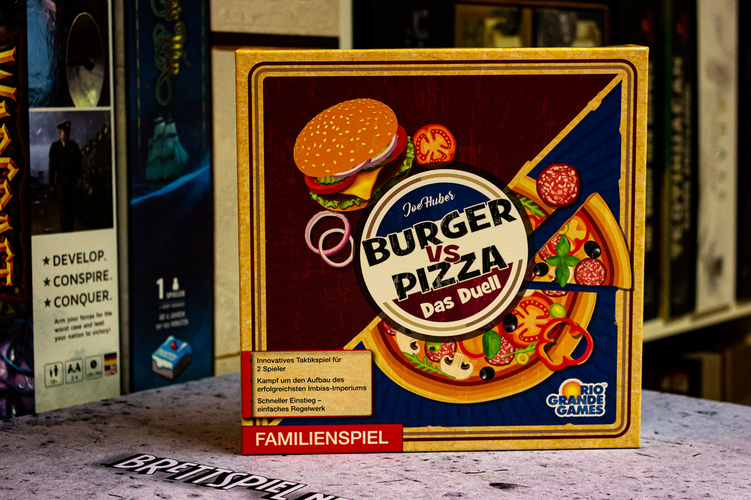 TEST // BURGER VS PIZZA