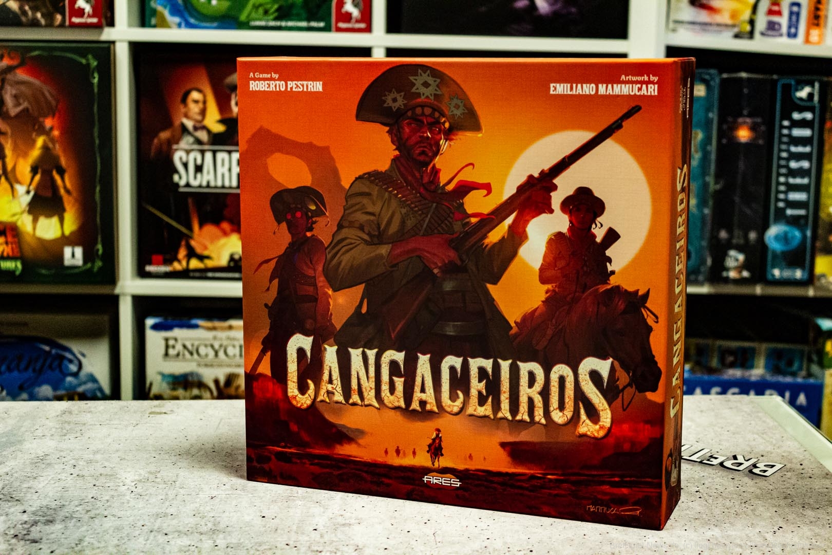 Kennerspiel über rebellische Banditen in Brasilien ist erschienen