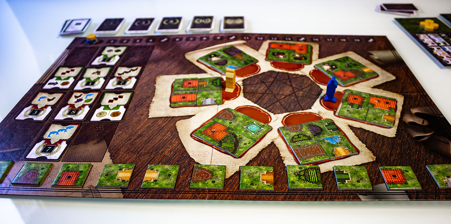 Carpe Diem von Stefan Feld - Das ist das Spielmaterial