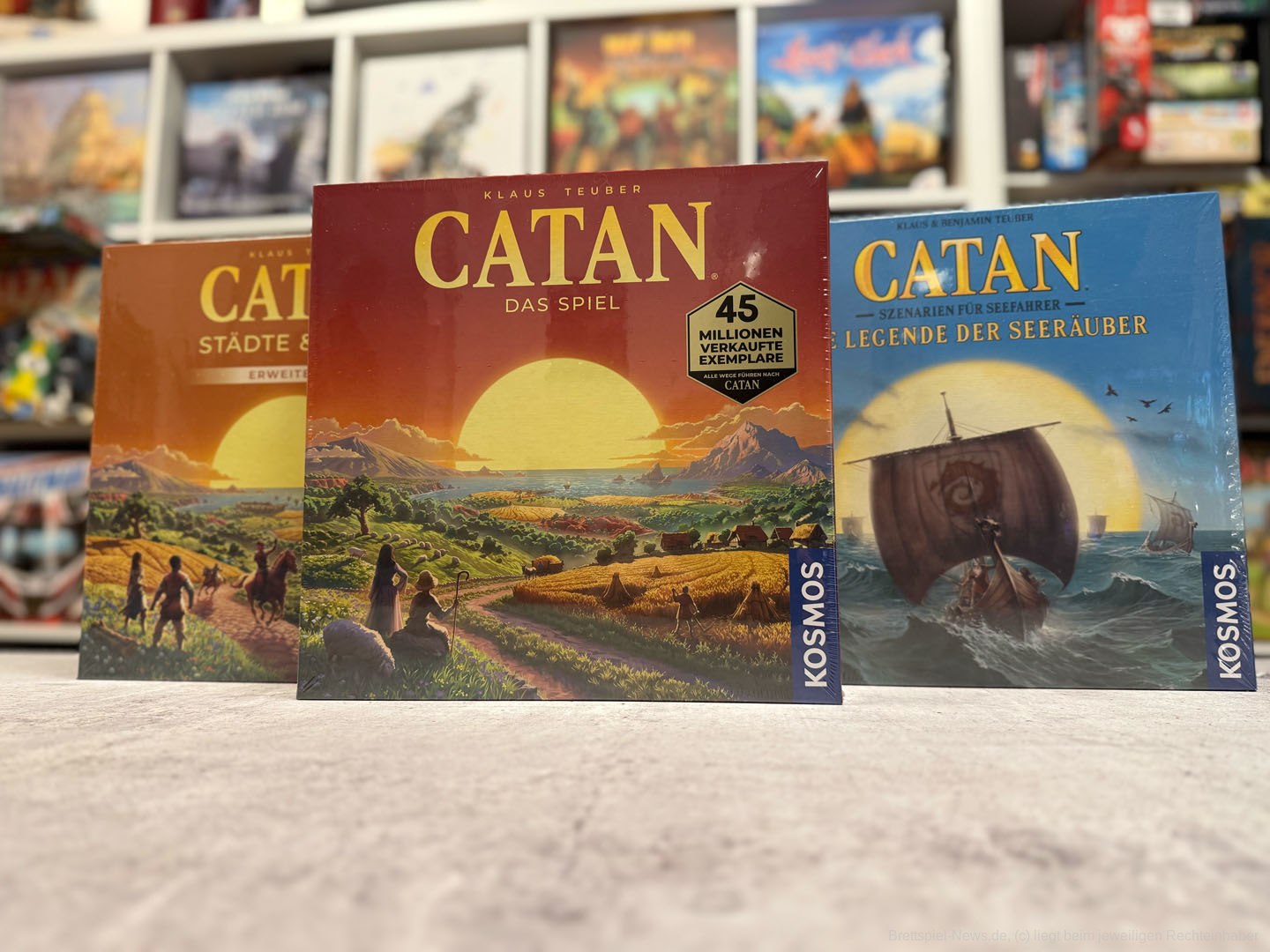 Neuauflage von Catan ist zum Teil bereits verfügbar