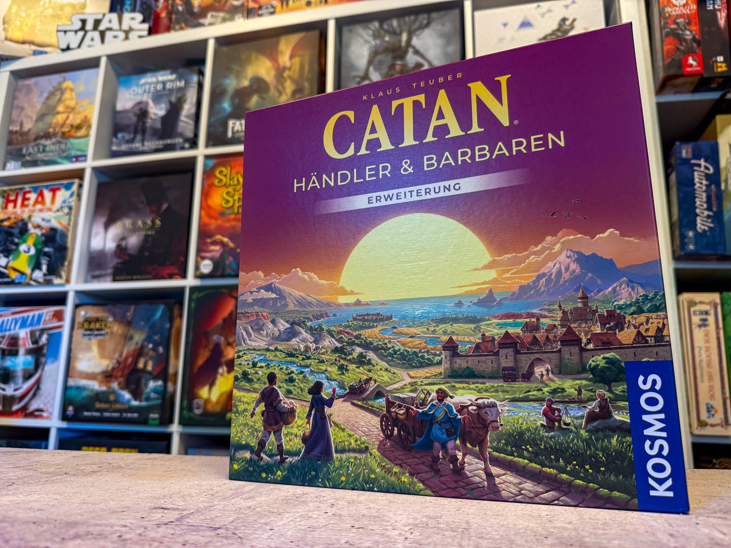 Das ist die CATAN - Händler & Barbaren – Erweiterung in der Neuauflage