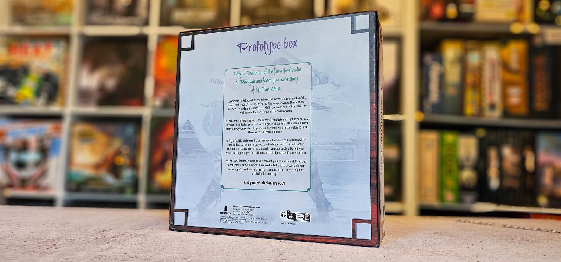 Champions of Rokugan prototyp01