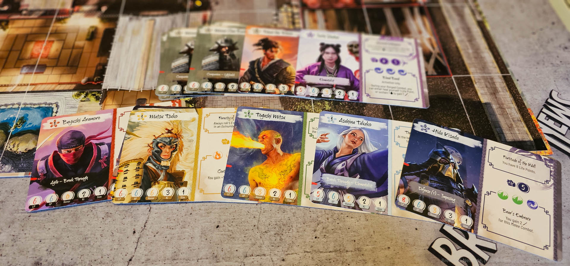 Champions of Rokugan prototyp05