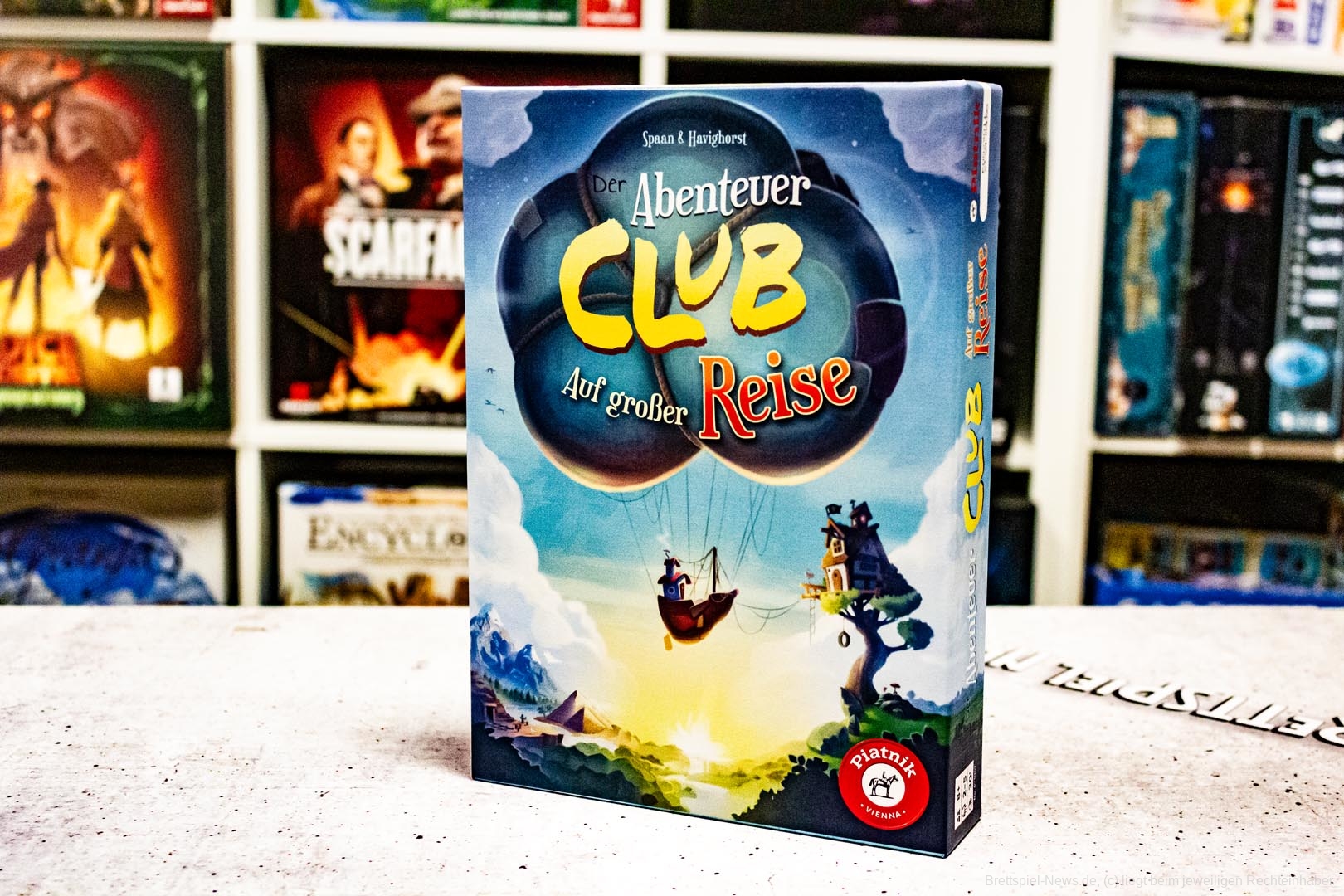 Große Abenteuer für die ganze Familie mit hübscher Illustration