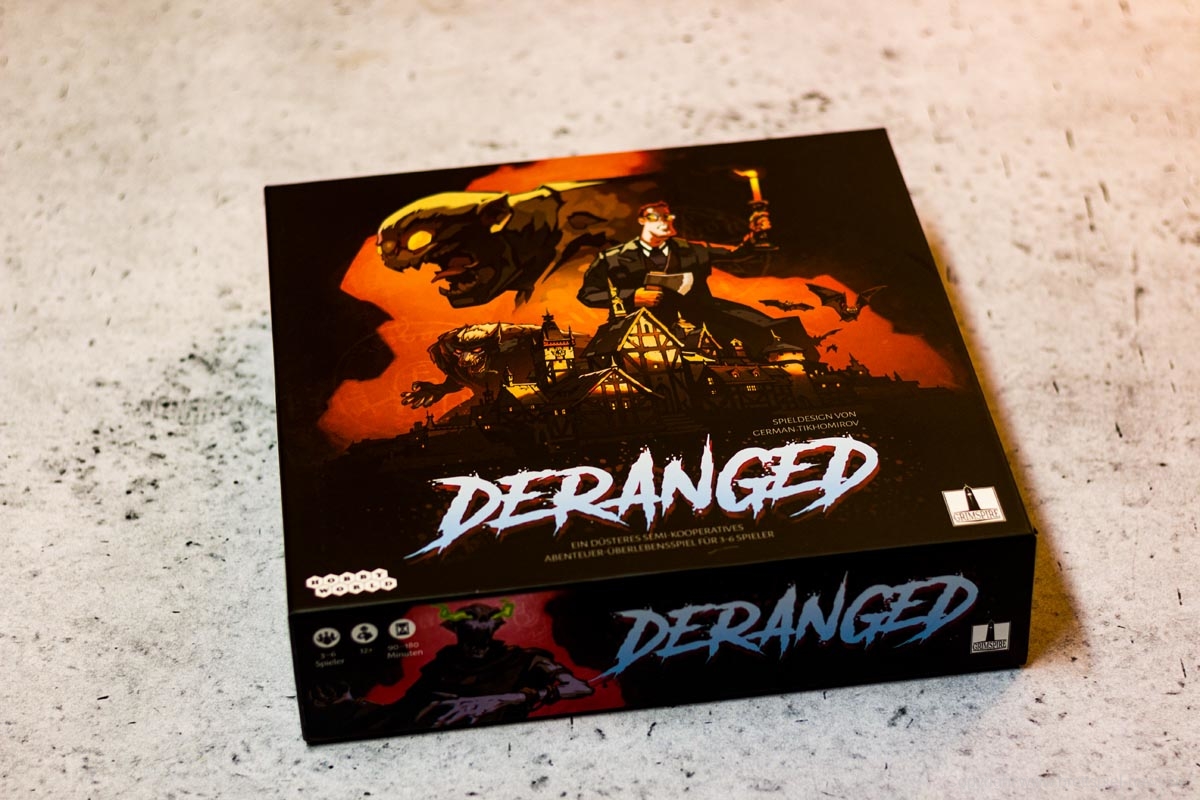 DERANGED // Bilder vom Spielmaterial