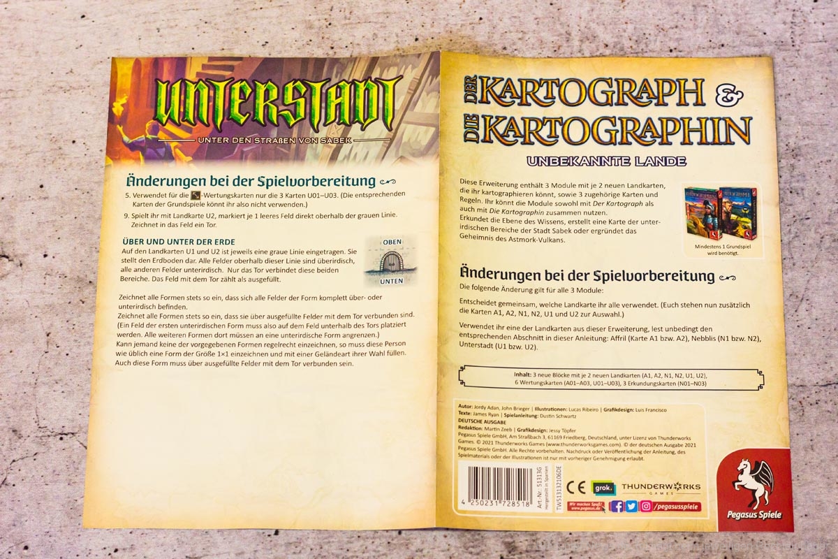 Der Kartograph Die Kartographin Unbekannte Lande 04