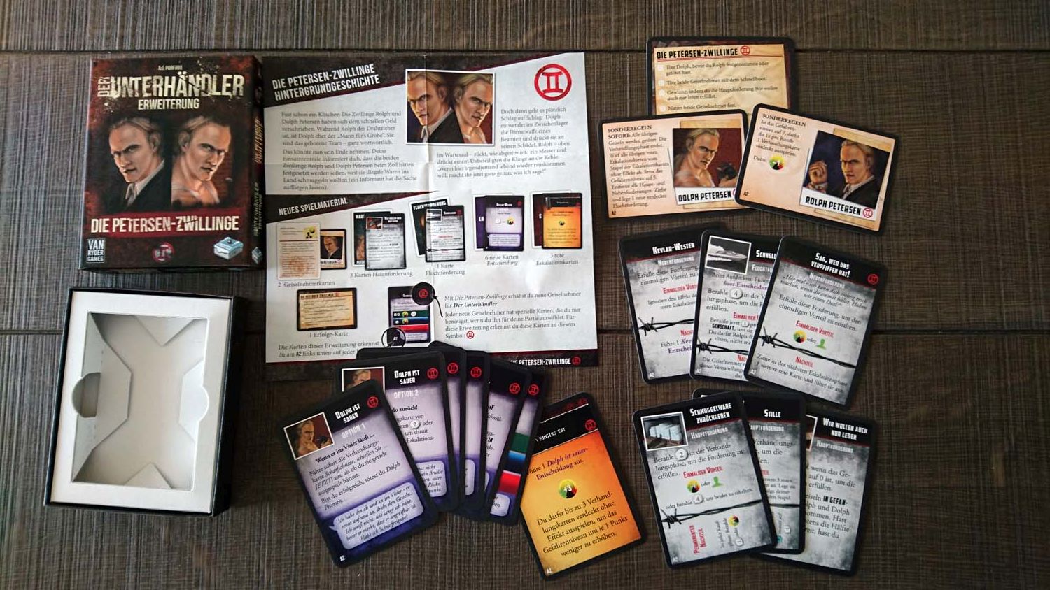 Der Unterhändler // Das sind die Erweiterungspakete