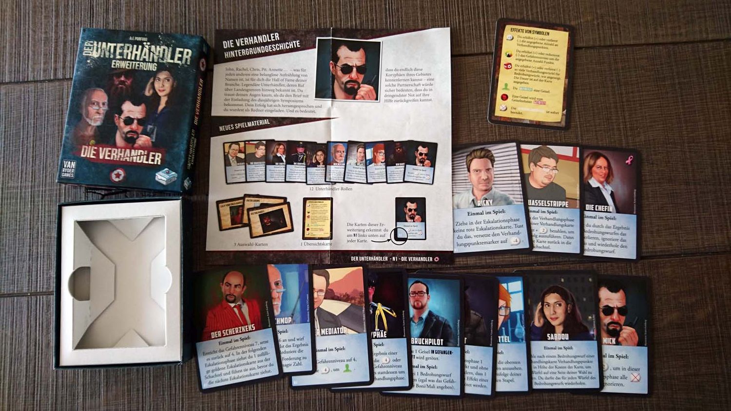 Der Unterhändler // Das sind die Erweiterungspakete