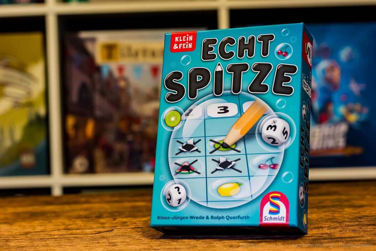 Echt Spitze | Roll & Write von Klaus-Jürgen Wrede & Ralph Querfurth