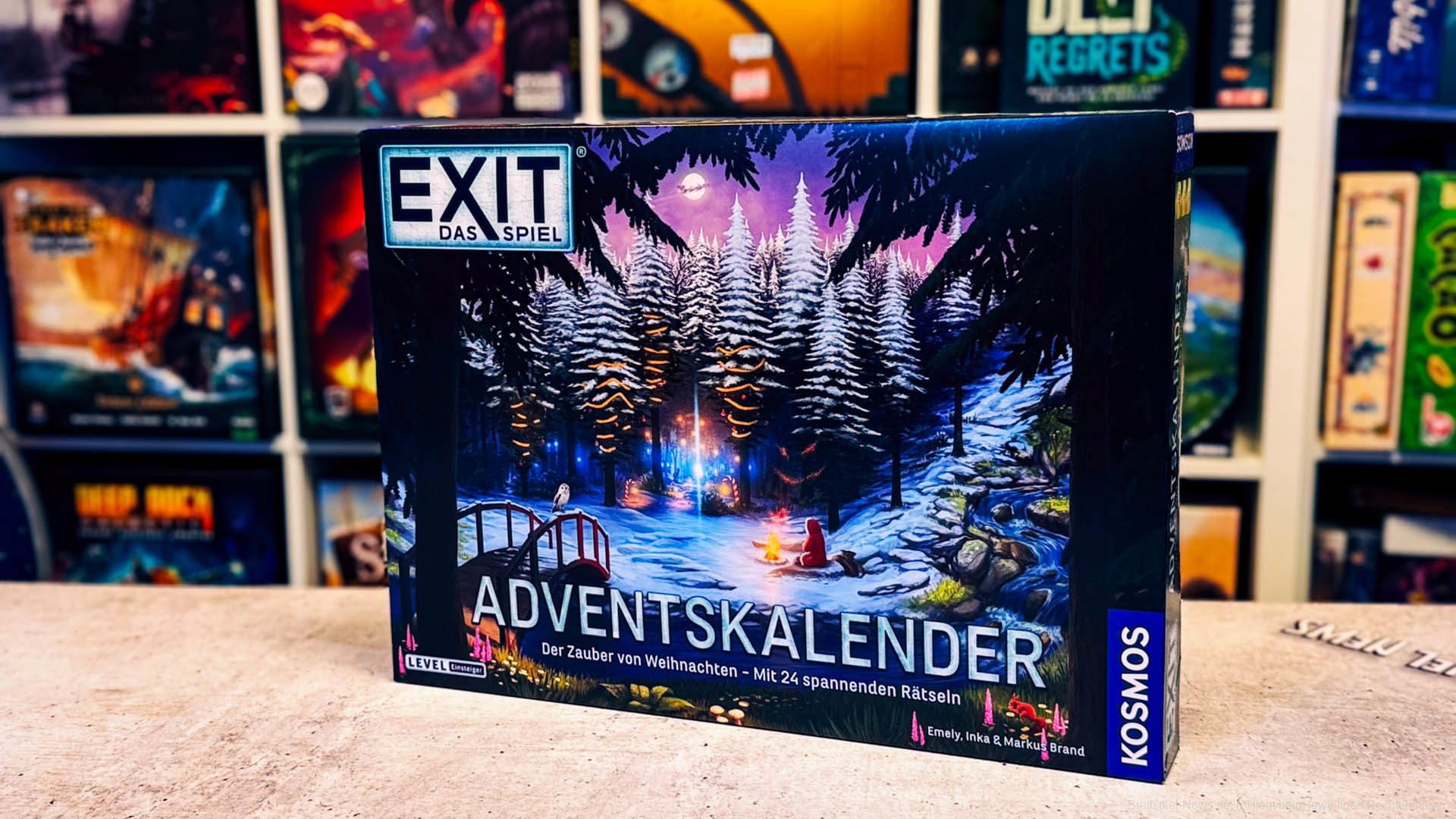 Weihnachten kann kommen: neuer EXIT Adventskalender