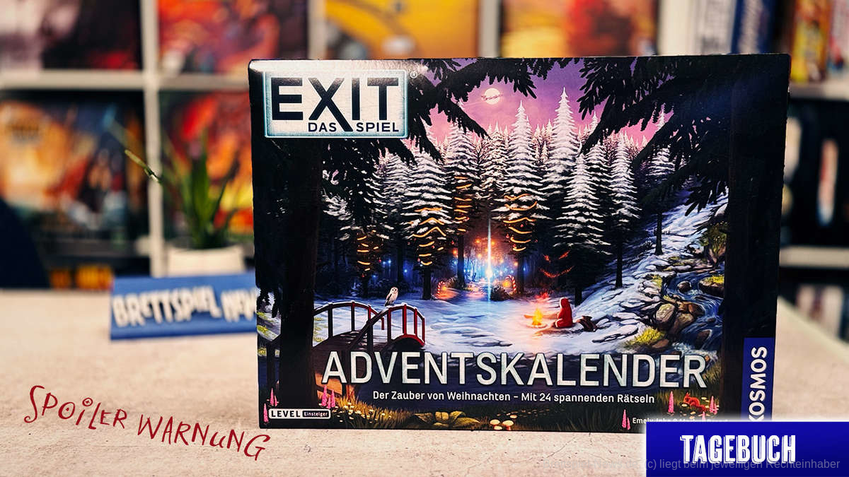 EXIT ADVENTSKALENDER - Tagebuch 2025 