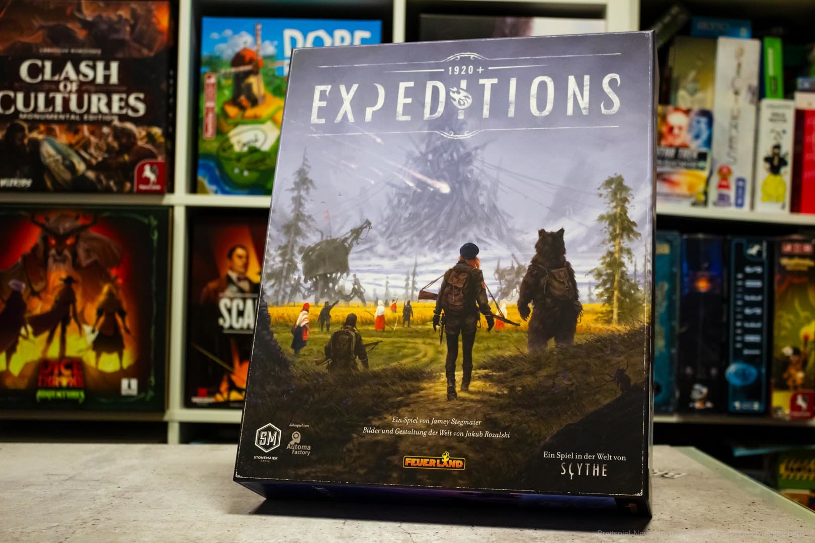 Neues Expertenspiel aus der Welt von Scythe ist erschienen und noch verfügbar