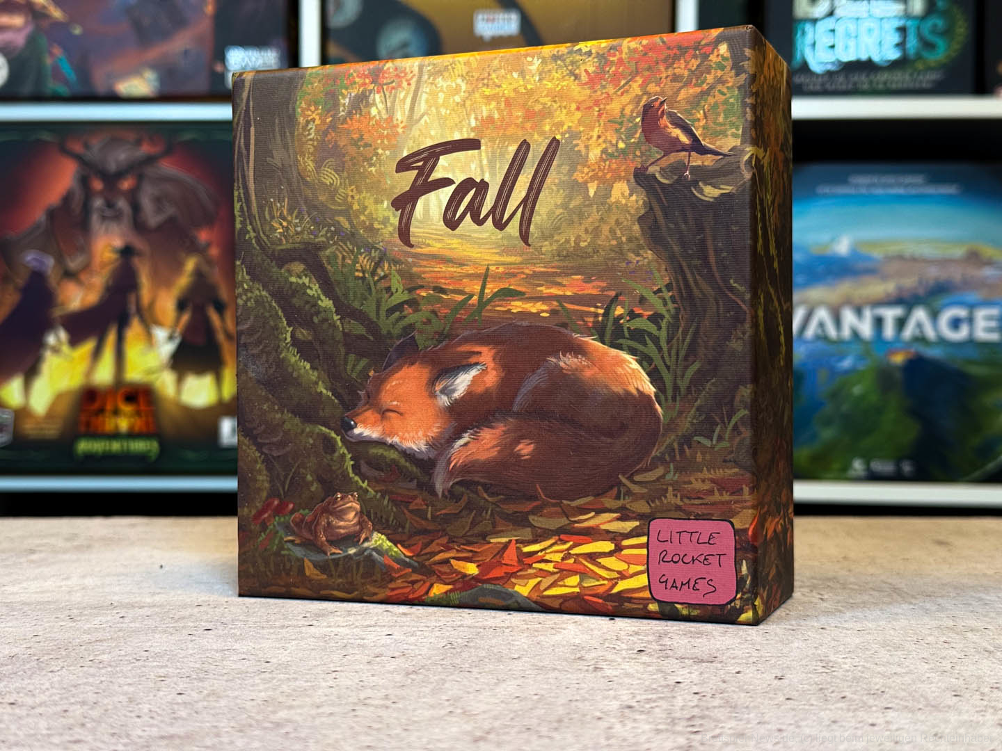 Herbstliches Spiel für zwei Personen kaum verfügbar