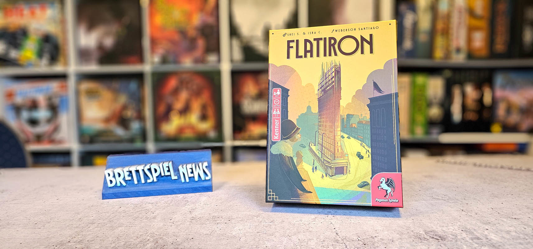 Neues gut bewertetes Kennerspiel für 1-2 Personen erschienen