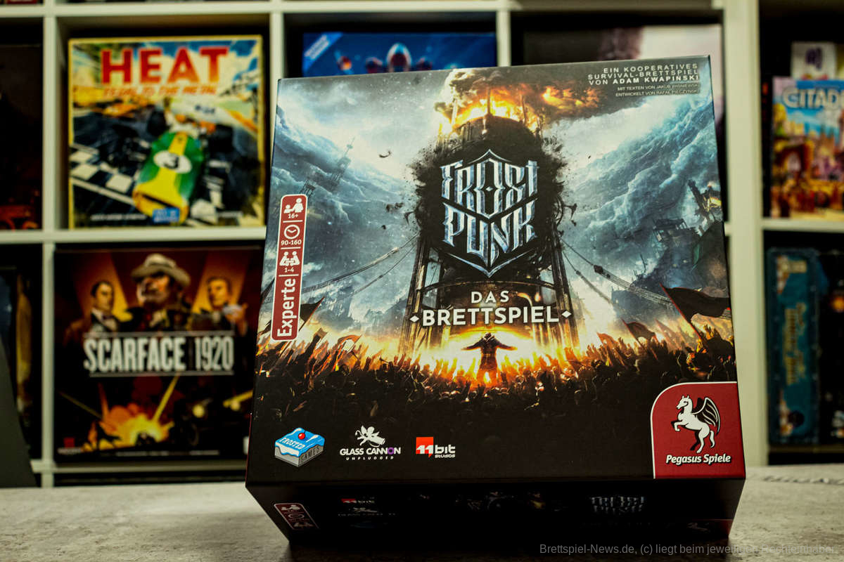 Frostpunk: Das Brettspiel bei Pegasus erschienen