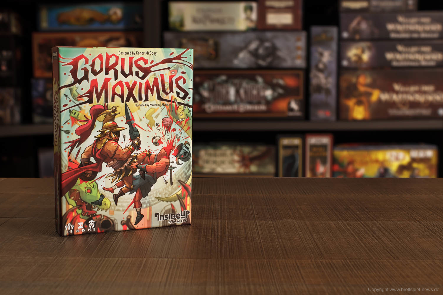 GORUS MAXIMUS // Bilder vom Spielmaterial