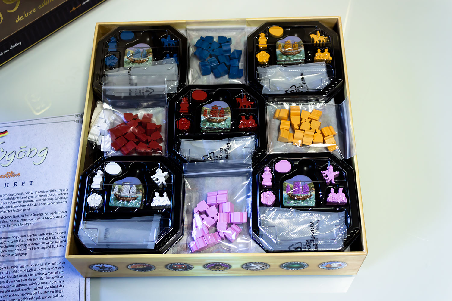 Gùgōng - Kickstarter Version ausgeliefert - Bilder vom Spiel