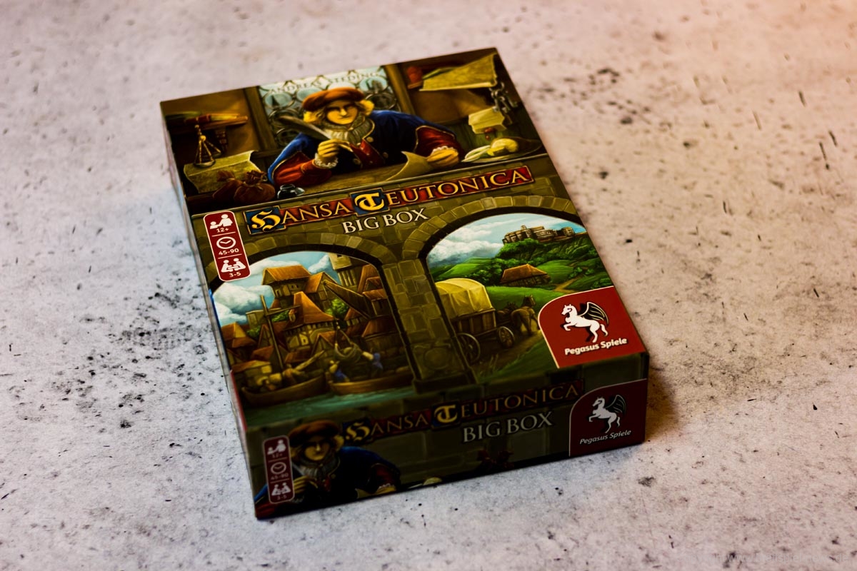 HANSA TEUTONICA BIG BOX // Bilder vom Spielmaterial