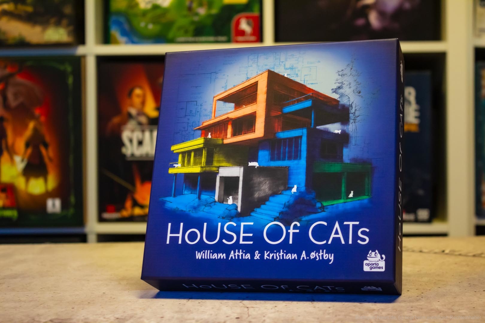 Würfel- und Schreibspiel mit Katzen und Mäusen