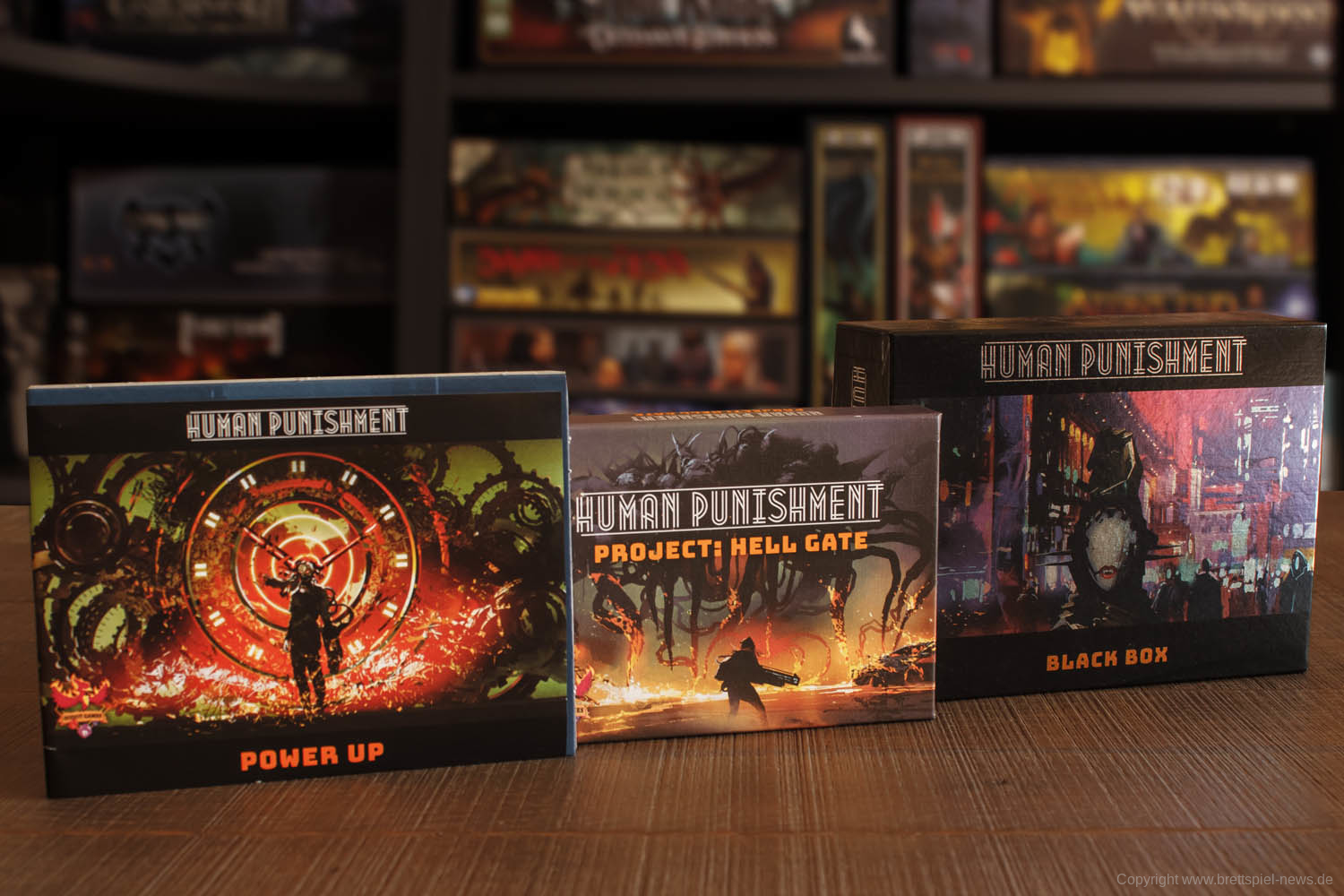 HUMAN PUNISHMENT: SOCIAL DEDUCTION 2.0 // Bilder vom Spielmaterial