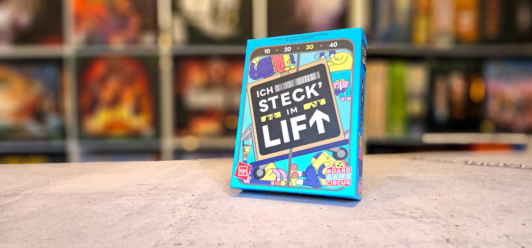 Neues Push your Luck Spiel bei Board Game Circus erschienen