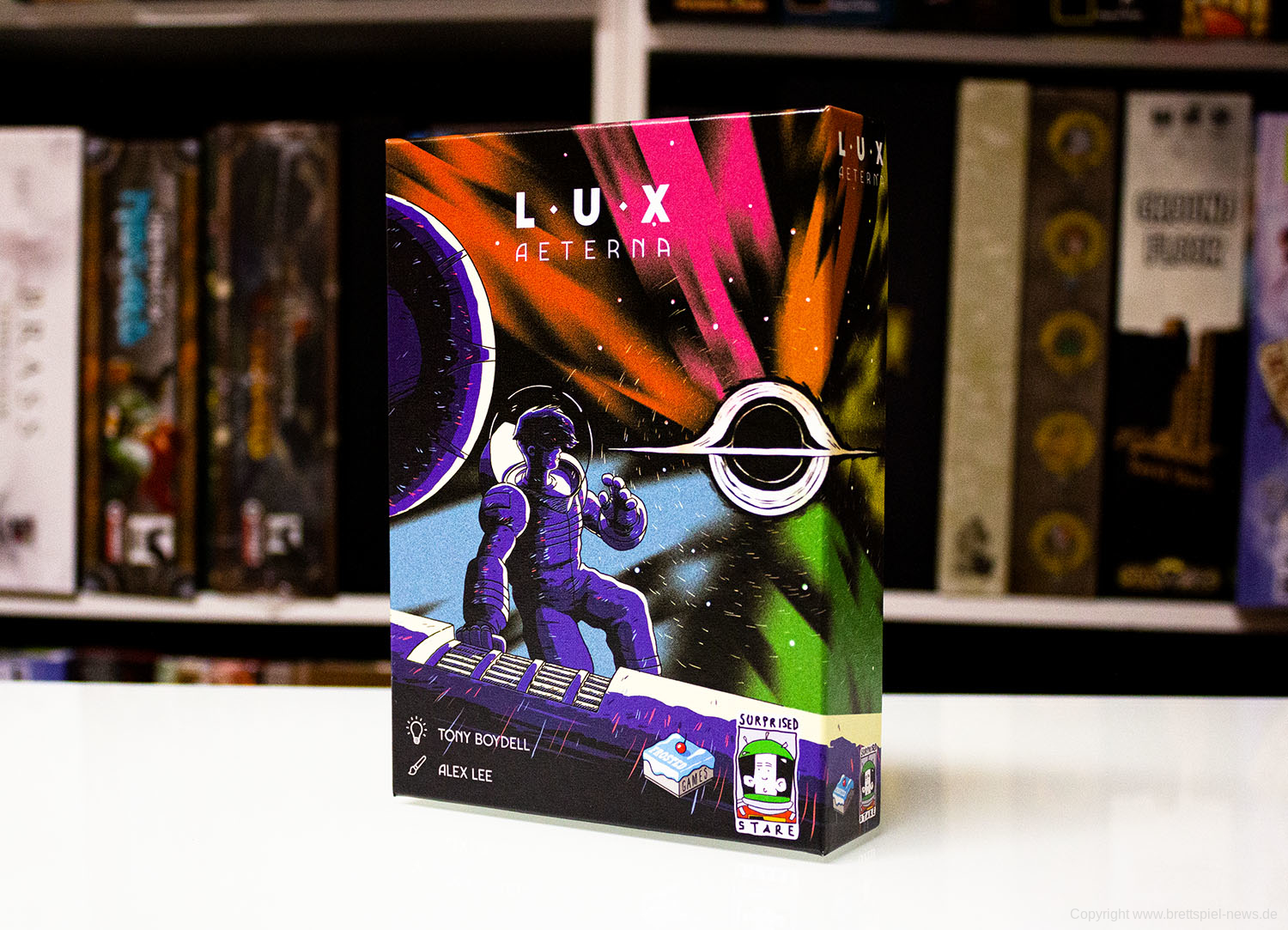 LUX AETERNA // Bilder vom Spielmaterial