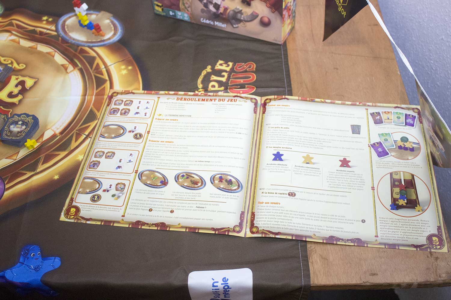 Test // Meeple Circus – wecke den Zirkusakrobaten in dir