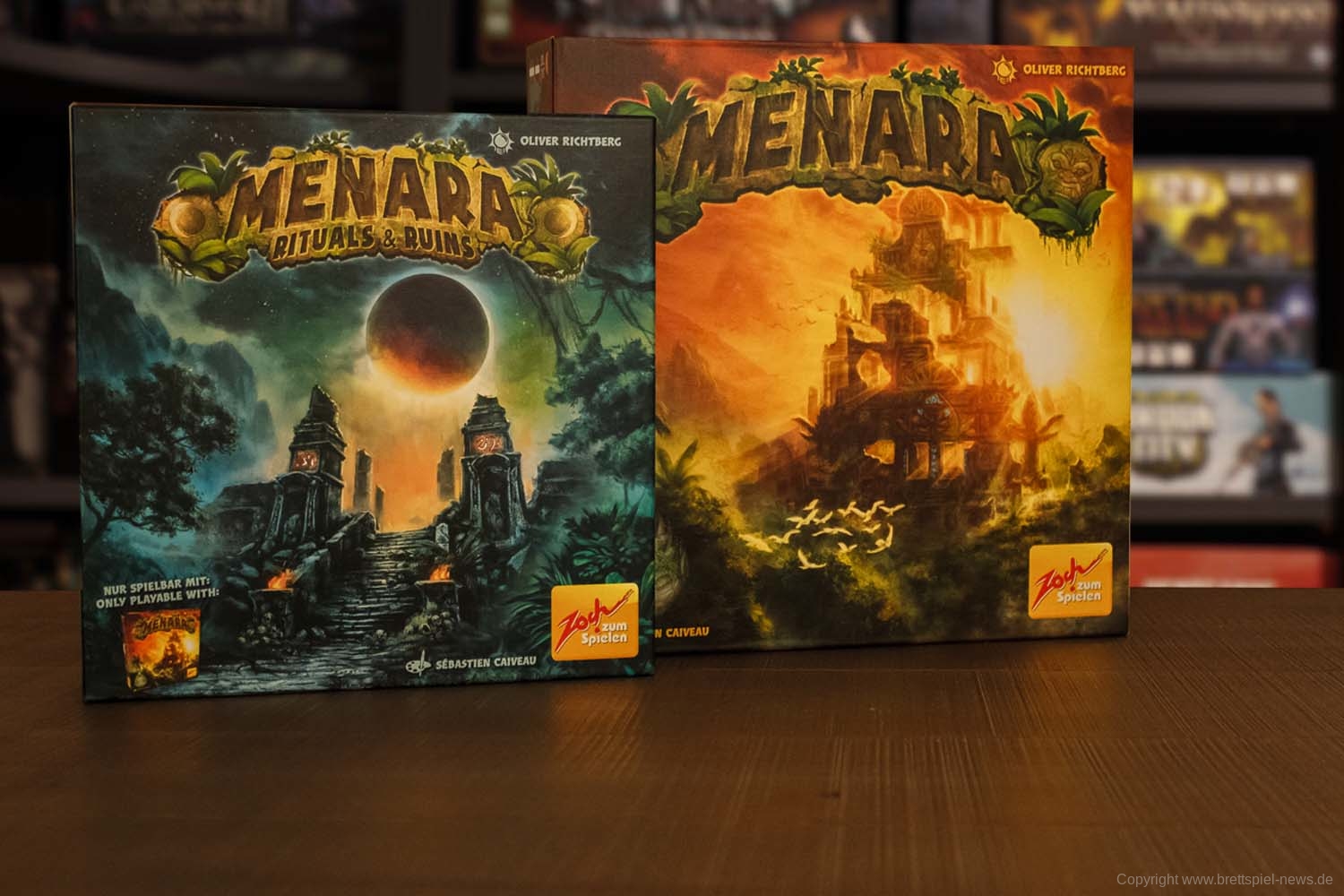 MENARA: RITUALS & RUINS // Bilder vom Spielmaterial