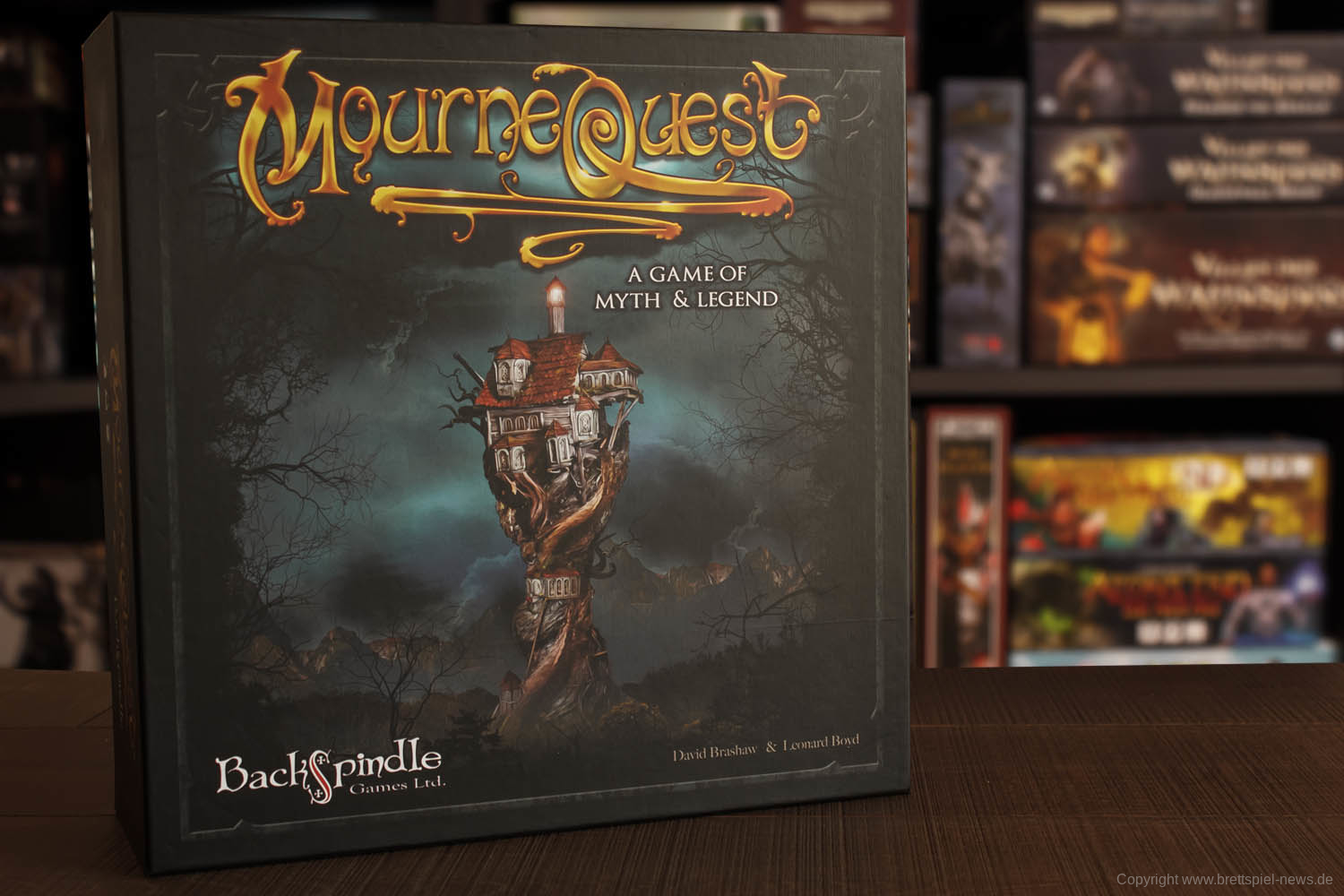 MourneQuest // Bilder vom Spielmaterial