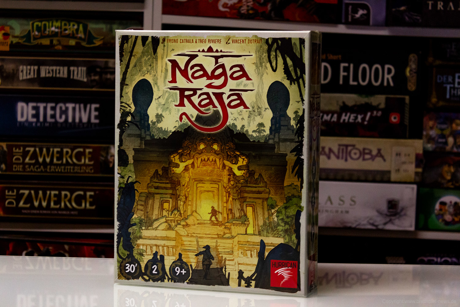 NAGA RAJA // Das Spielmaterial der Neuheit