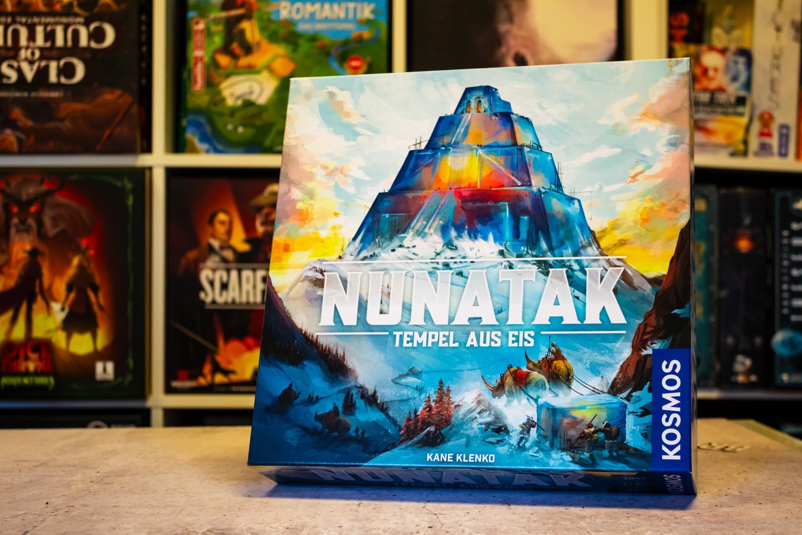 Neues Kosmos Spiel mit aufwändigem Spielmaterial erschienen