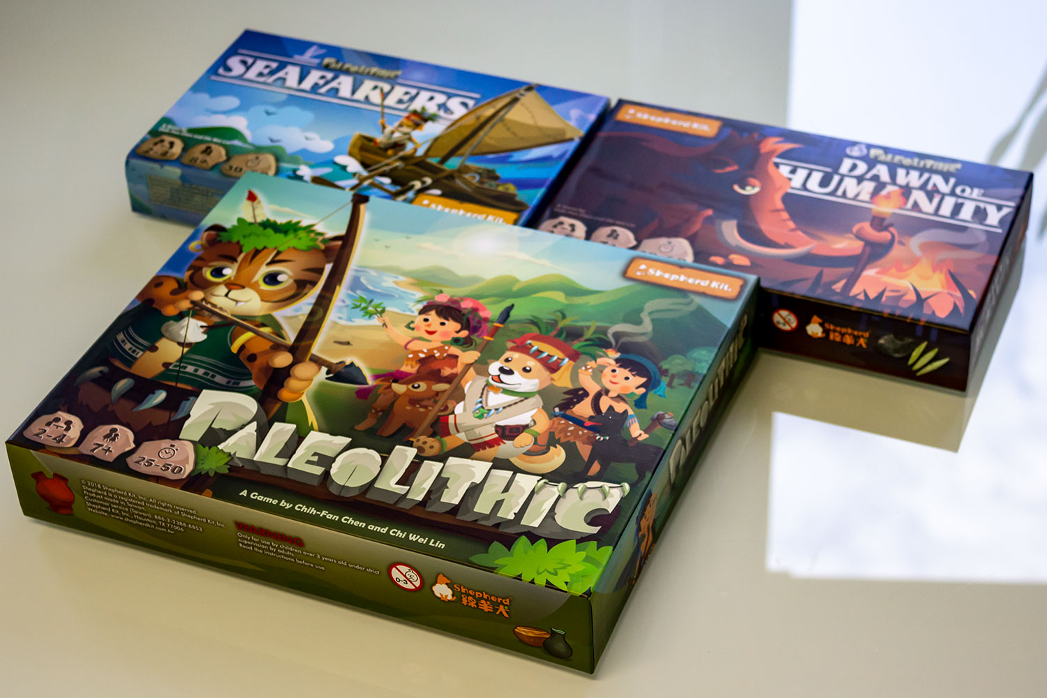 Messeneuheit Paleolithic – das ist das Spielmaterial