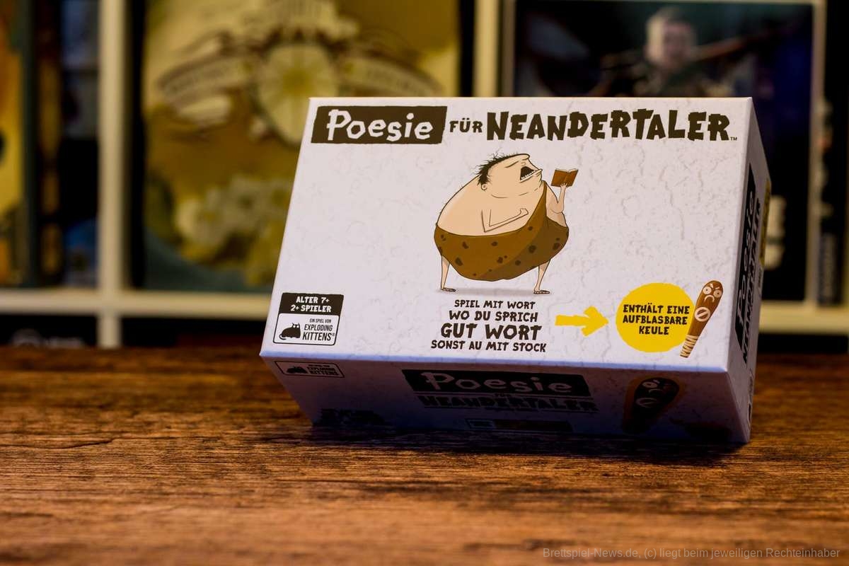 Poesie für Neandertaler | Neues Partyspiel