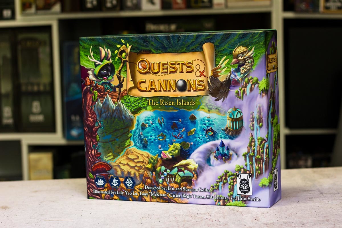 QUESTS & CANNONS: THE RISEN ISLANDS // Bilder des Prototyps