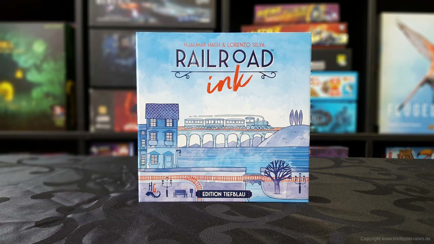 TEST // RAILROAD INK -  EDITION TIEFBLAU